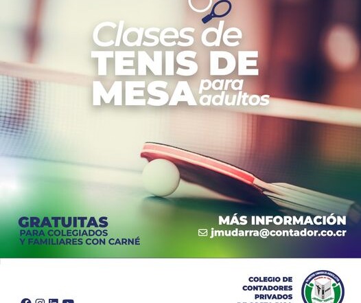 Tenis de mesa adultos