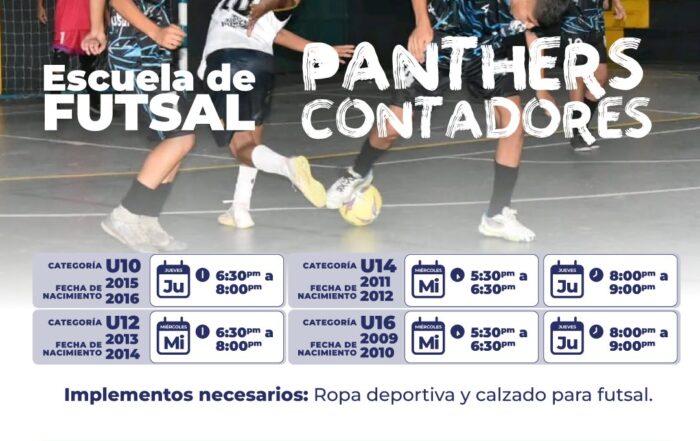 Escuela Futsal Panthers Contadores
