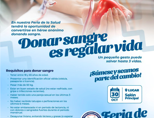 Donar sangre es vida