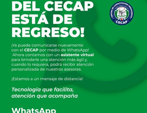 El Whatsapp del CECAP está de regreso